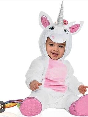 NWT Suit Yourself Infant Unicorn Costume 6-12 Months 5 Pc